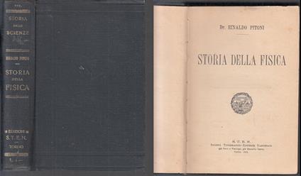Storia Della Fisica - copertina