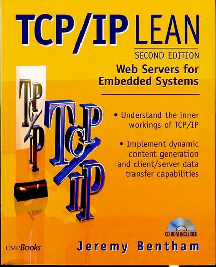 Tcp/Ip Lean Web Servers Con Cd - Jeremy Bentham - copertina