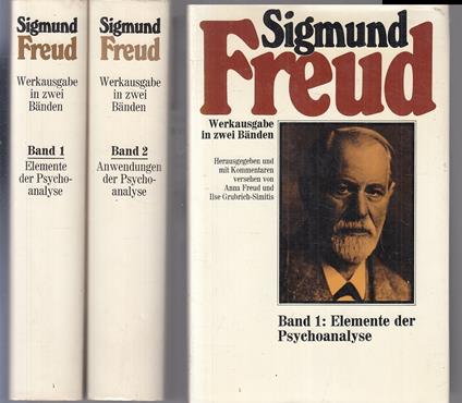 Elemente Anwendungen Der Psychoanalyse 1/2- Sigmund Freud - Sigmund Freud - copertina