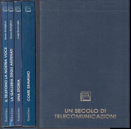 Un Secolo Di Comunicazioni 3 Volumi + Vhs - copertina