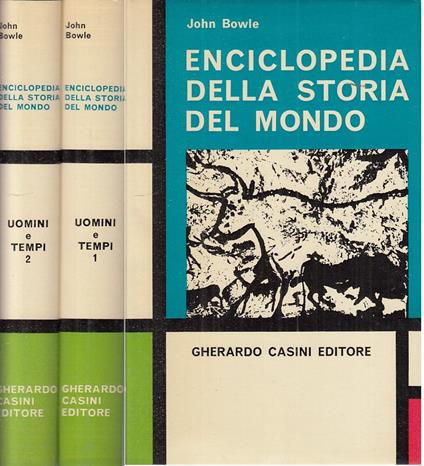 Enciclopedia Storia Del Mondo 2 Voll. - John Bowle - copertina