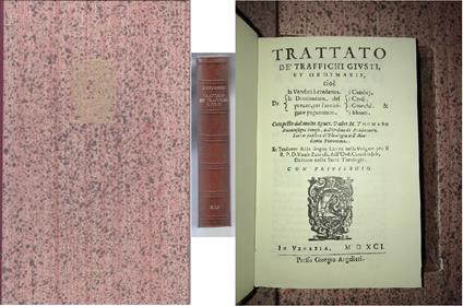 Trattato Dè Traffichi Giusti - copertina