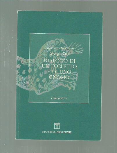 Dialogo di un folletto e di uno gnomo - copertina