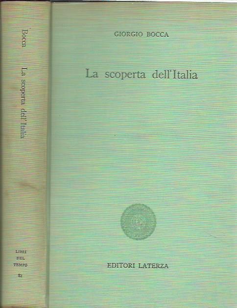 scoperta dell'Italia - Giorgio Bocca - copertina