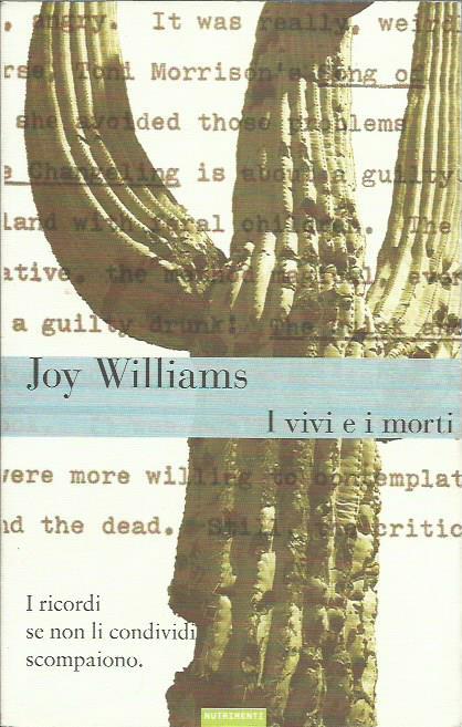 I vivi e i morti - Joy Williams - copertina
