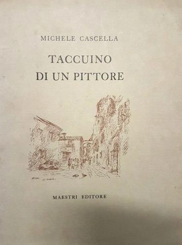 Taccuino di un pittore - Michele Cascella - copertina