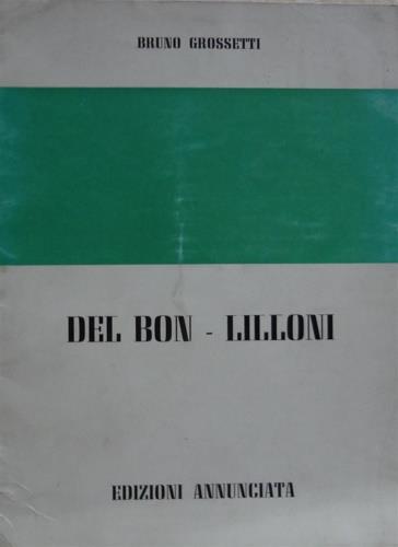 Del Bon - Lilloni - Bruno Grossetti - copertina