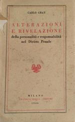 Alterazioni e rivelazione della personalità e responsabilità nel Diritto Penale