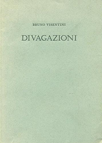 Divagazioni - Bruno Visentini - copertina