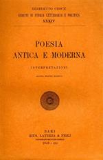 Poesia antica e moderna. Interpretazioni