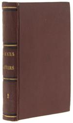 The Letters Of Junius. Volume Ii - Francis Sir Philip - Malepeyre, The British Prose Writers... By J.W. Lake, - 1822