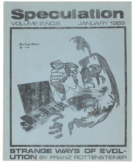 Speculation. Vol. 2 - No. 8 - Issue 20. January 1969. - Weston Peter. - 1969 - Peter West - copertina