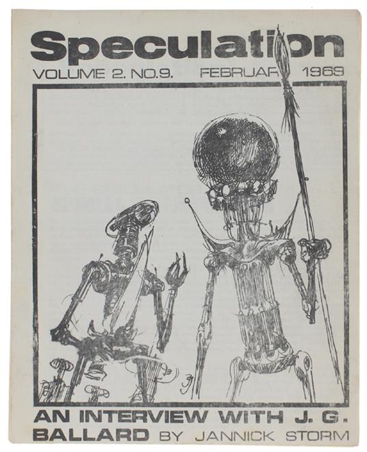 Speculation. Vol. 2 - No. 9 - Issue 21. February 1969. - Weston Peter. - 1969 - Peter West - copertina
