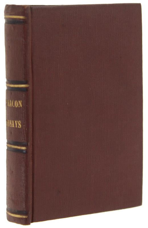 Essays, Moral, Economical, And Political - Bacon Francis. - Malepeyre, The British Prose Writers... By J.W. Lake, - 1822