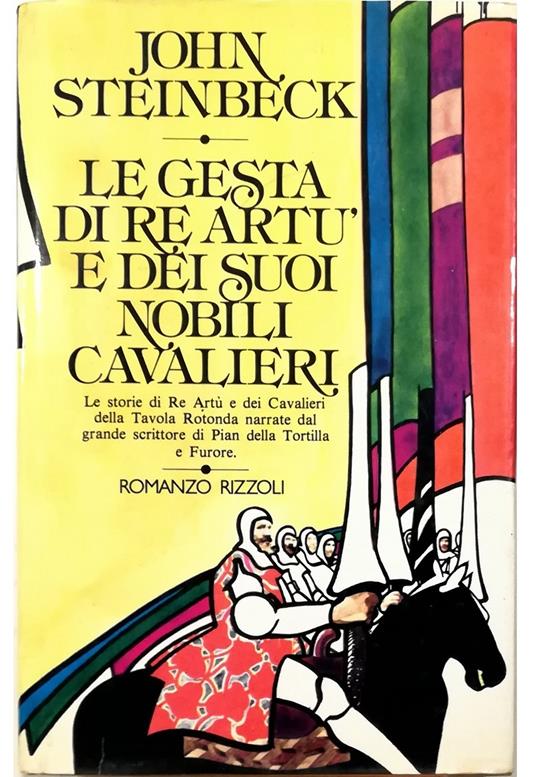 Le gesta di Re Artù e dei suoi nobili cavalieri - John Steinbeck - copertina