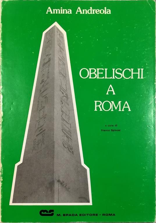 Obelischi a Roma - Amina Andreola - copertina