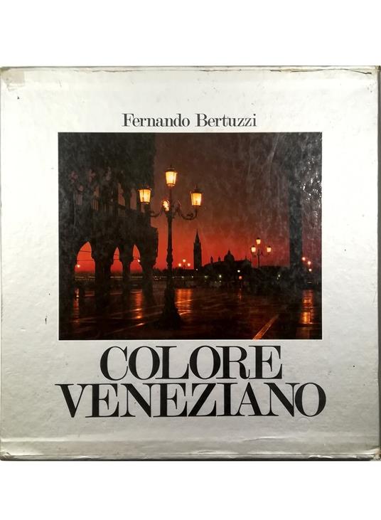 Colore veneziano - volume in cofanetto editoriale - copertina