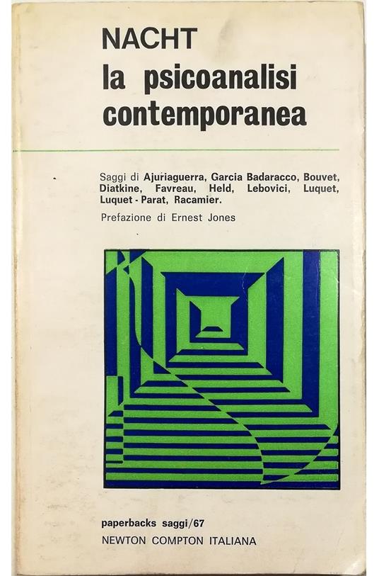 La psicoanalisi contemporanea - copertina