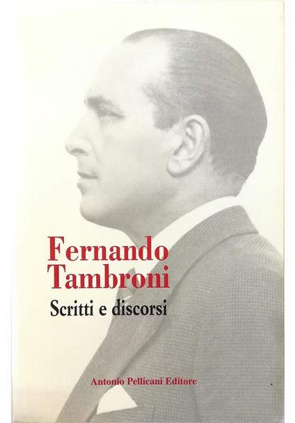 Scritti e discorsi - copertina