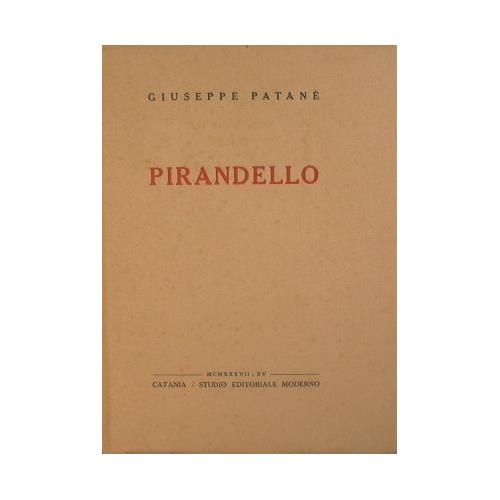 Pirandello - Giuseppe Patanè - copertina