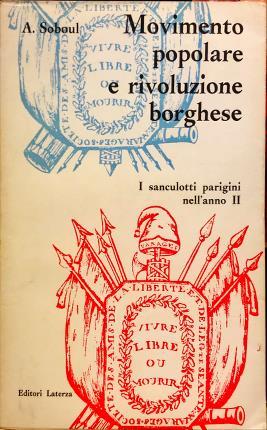 Movimento popolare e rivoluzione borghese - Albert Soboul - copertina