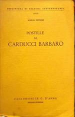 Postille al Carducci Barbaro
