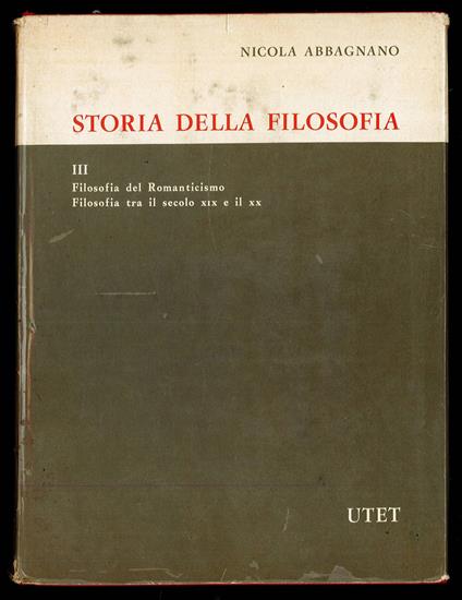 Storia della filosofia vol. 2 - Nicola Abbagnano - copertina