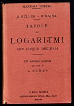 Tavole di logaritmi con cinque decimali