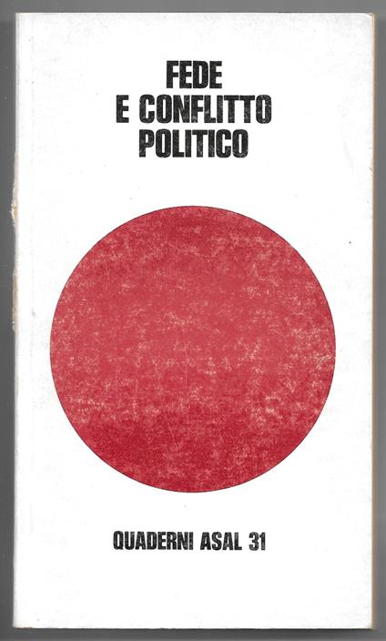 Fede conflitto politico - copertina