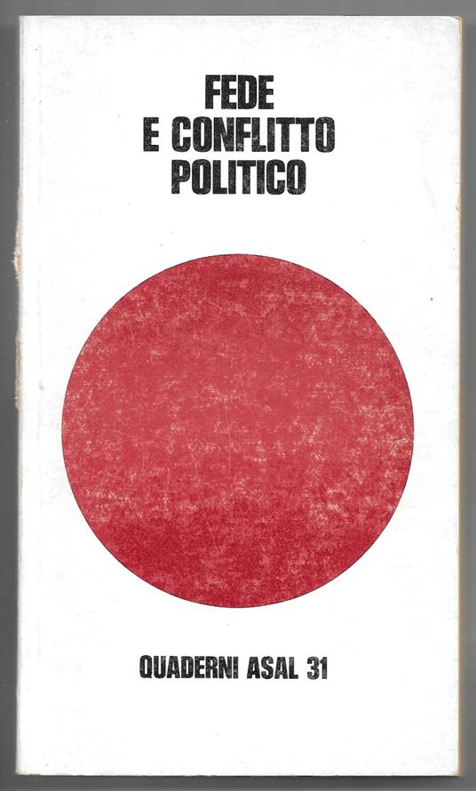 Fede conflitto politico - copertina