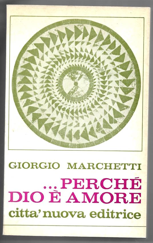 ...perchè Dio è amore - Giorgio Marchetti - copertina