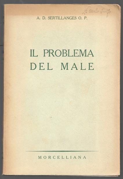 Il problema del male - copertina