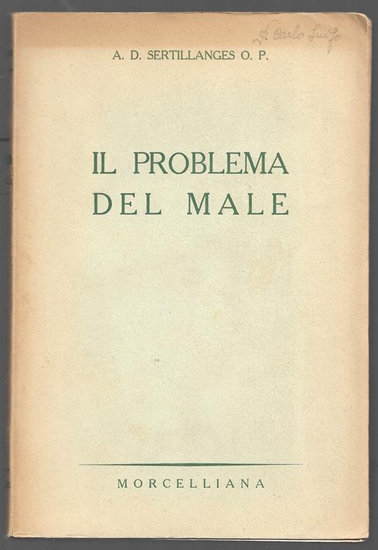 Il problema del male - copertina