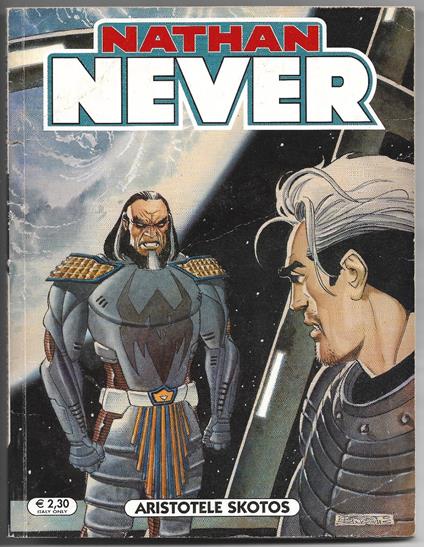 Natan Never - Aristotele Skotos - copertina