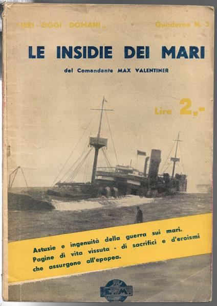 Le insidie dei mari - copertina