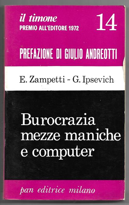 Burocrazia mezze maniche e computer - copertina