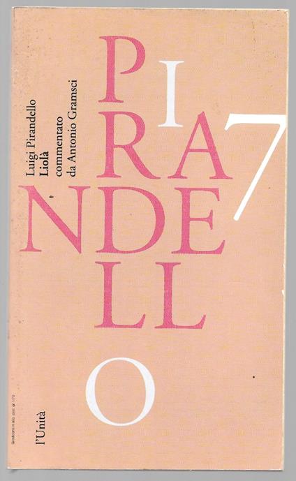 Liolà - Luigi Pirandello - copertina