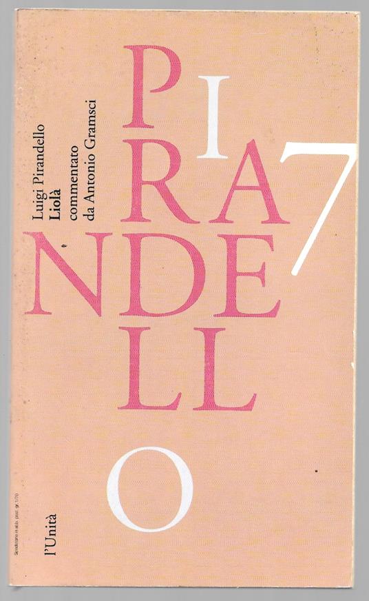 Liolà - Luigi Pirandello - copertina