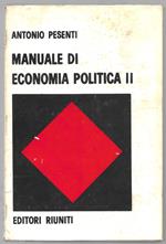 Manuale di economia politica - Volume secondo