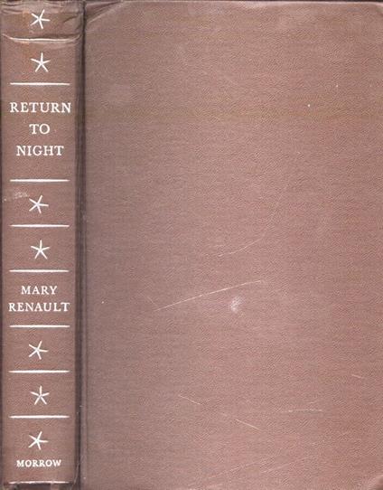 Return to night - Mary Renault - copertina