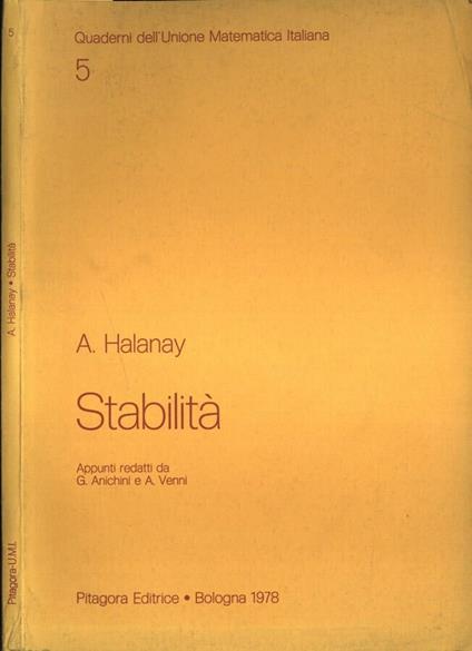 Stabilità - copertina