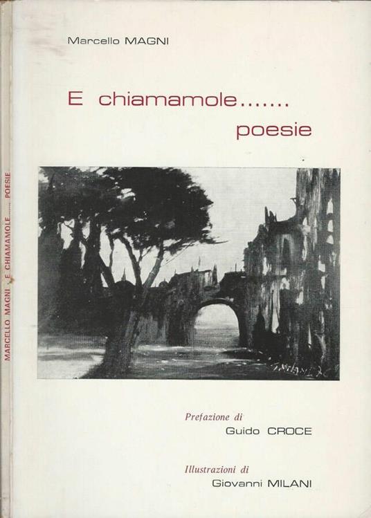E chiamamole......poesie - Marcello Magoni - copertina