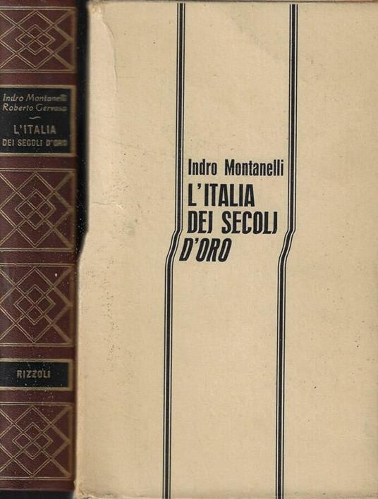 L' Italia dei secoli d'oro - copertina