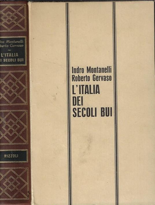 L' Italia dei secoli bui - copertina