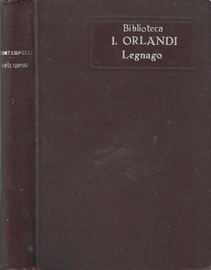 La Vita operosa - Massimo Bontempelli - copertina