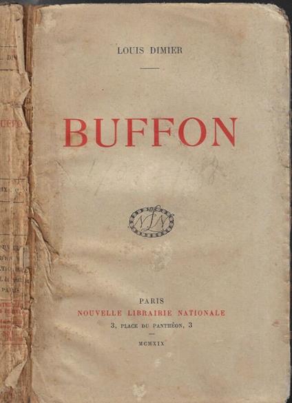 Buffon - copertina