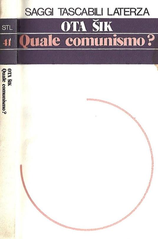 Quale comunismo? - Ota Sik - copertina