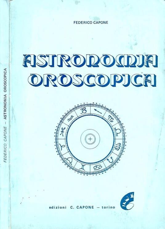 Astronomia oroscopica - Federico Capone - copertina