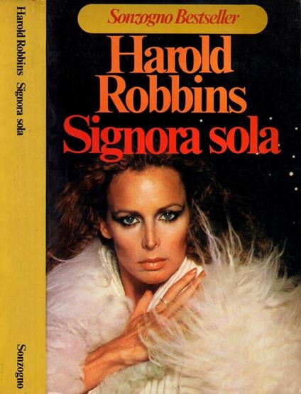 Signora sola - Harold Robbins - copertina