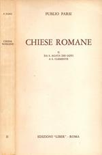 Chiese Romane. Volume II
